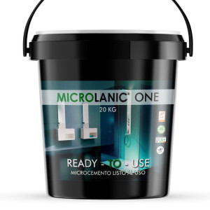 MICROLANIC ONE FINO - Microcemento Listo al Uso Fino